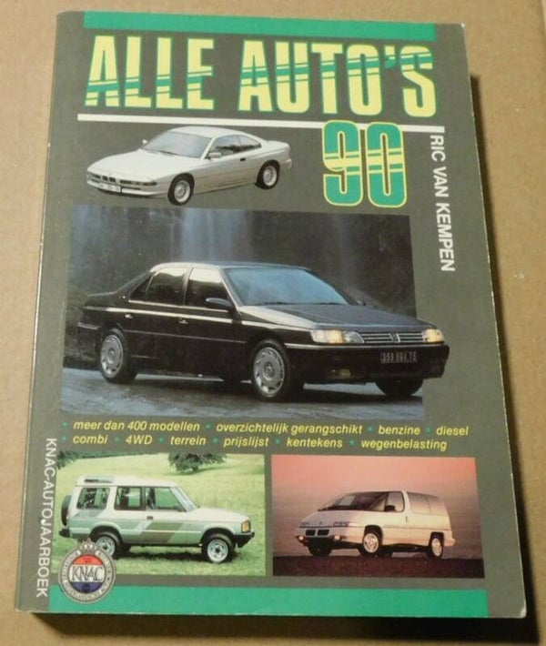 Youngtimer auto's vergelijken - Alle Auto’s 1990