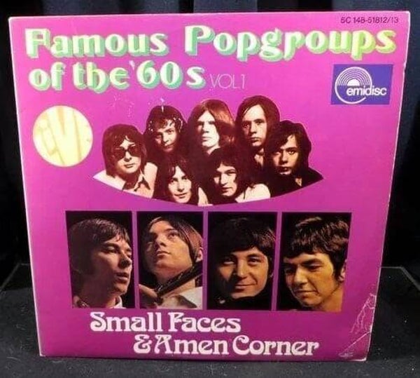 Small Faces & Amen Corner ‎– Famous Popgroups Of The 60´s Vol.1