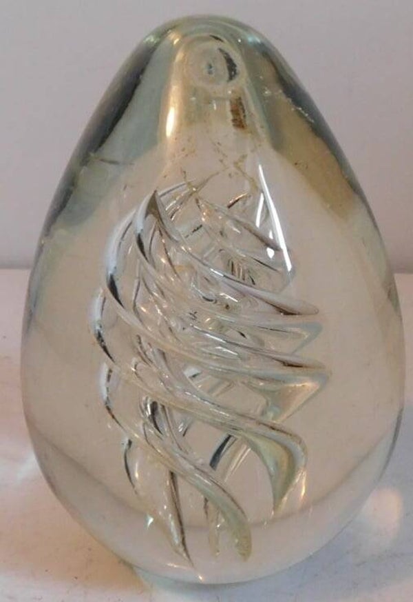 Glazen Presse Papier / paperweight