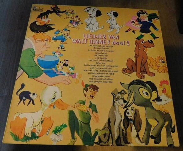Various ‎– Liedjes Van Walt Disney Deel 2