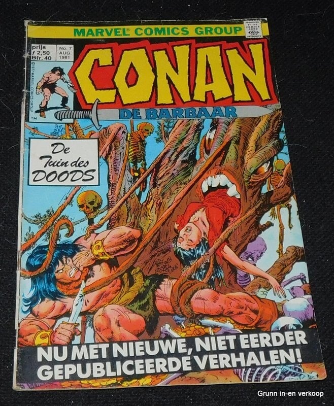 Conan de Barbaar - nr: 7 - De Tuin des Doods