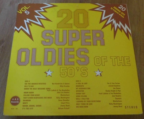 Various – 20 Super Oldies Of The 50's Vol. 5