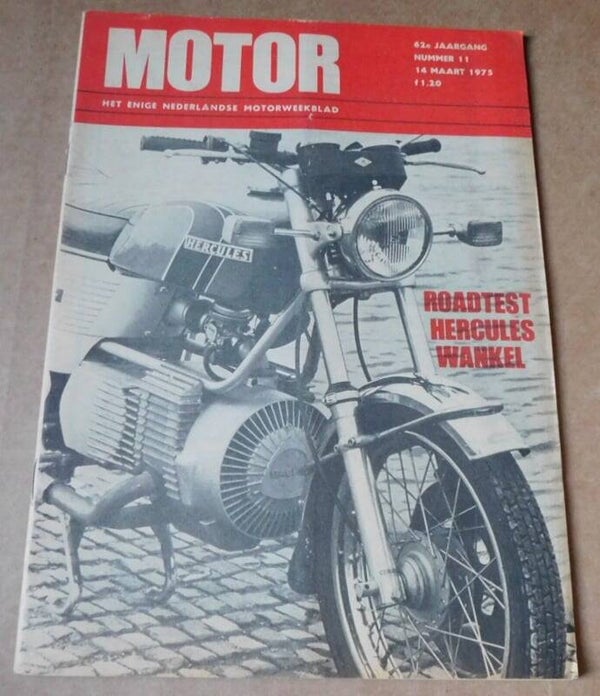 Motorweekblad 1975 - Roadtest Hercules Wankel