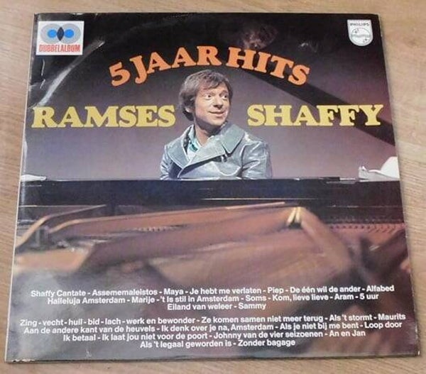Ramses Shaffy ‎– 5 Jaar Hits
