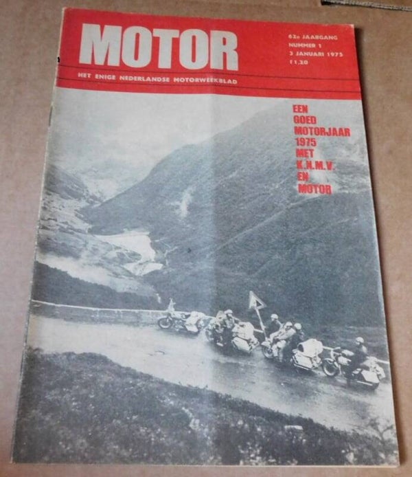 Motorweekblad 1975 - Goed Motorjaar met K.N.M.V. en Motor