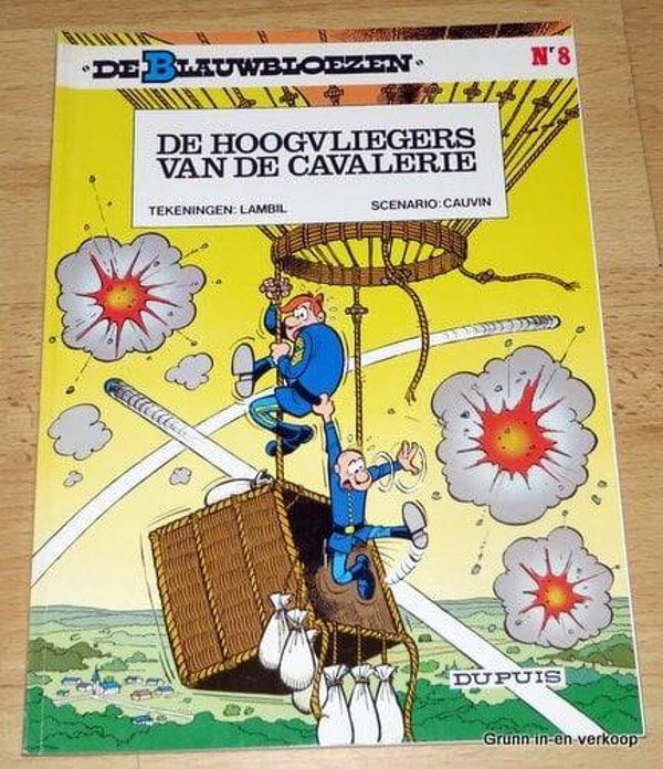 De Blauwbloezen Nr 8 - De Hoogvliegers van de Cavalerie