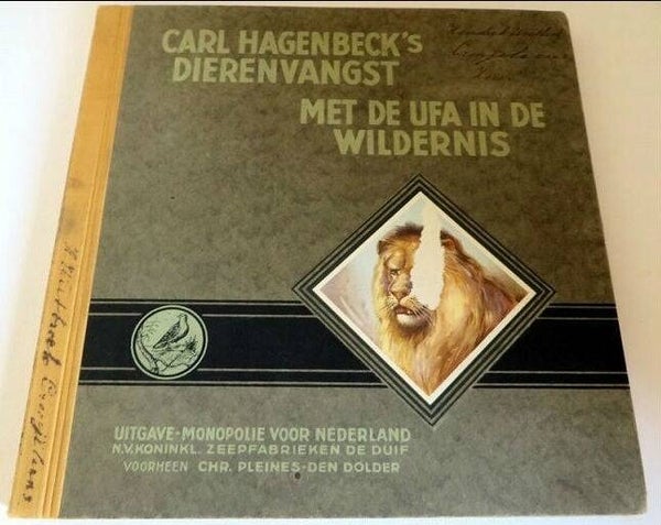 Plaatjesalbum - Carl Hagenbeck's dierenvangst.