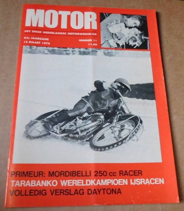 Motorweekblad 1976 - Mordibelli 250 cc Racer