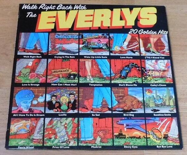 The Everly Brothers – Walk Right Back With The Everlys - 20 Golden Hits