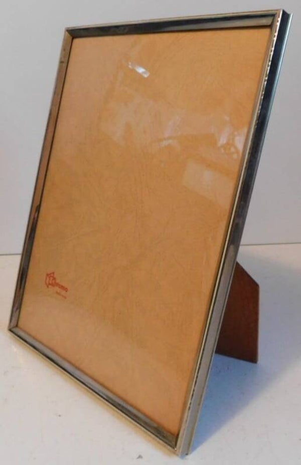 Nostalgische fotolijst met bol glas