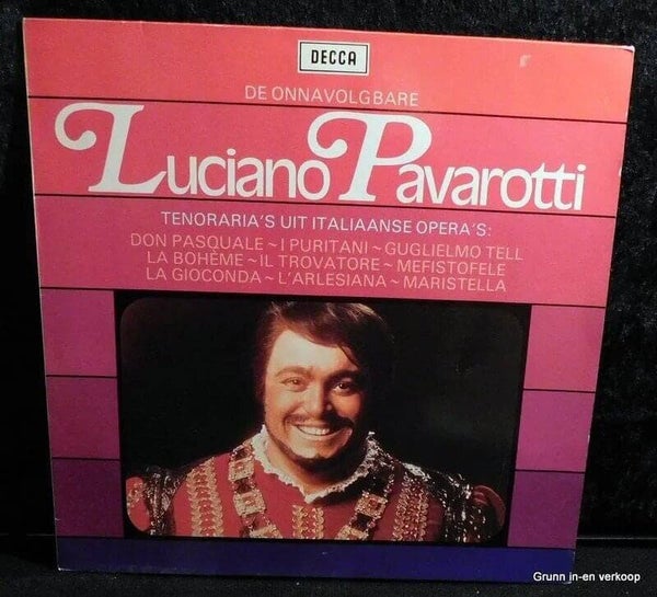 Luciano Pavarotti ‎– De Onnavolgbare Luciano Pavarotti