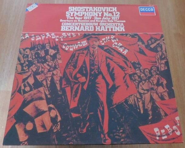Shostakovich Symphony No. 12 The Year 1917 / Overture On Russian And Kirghiz Folk Themes