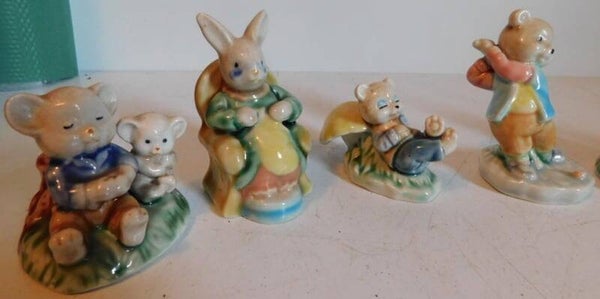 Porseleinen Albert Kessler & Co dierfiguren