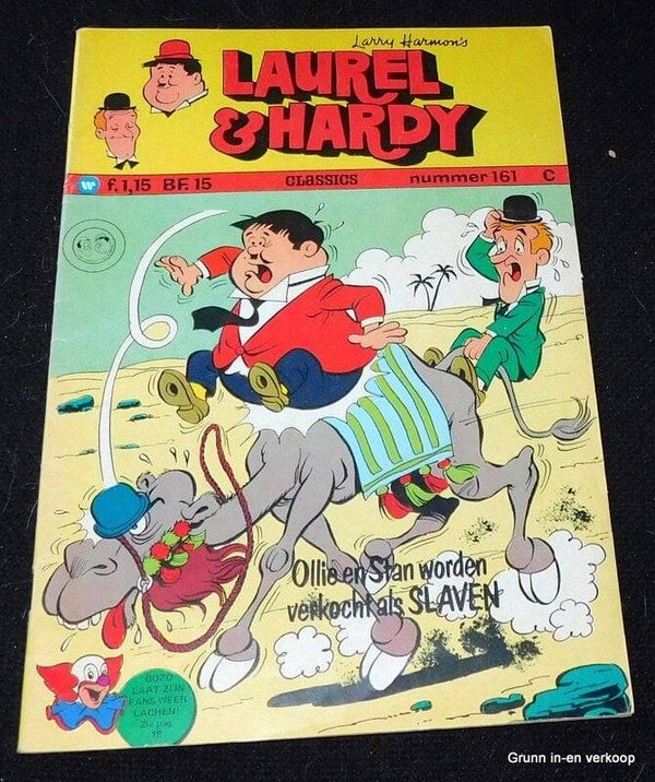 Laurel en Hardy nr. 161 - Ollie en Stan worden verkocht als slaven