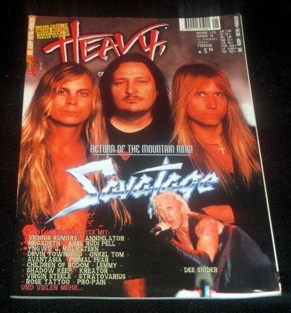 Heavy Metal magazin - Savatage