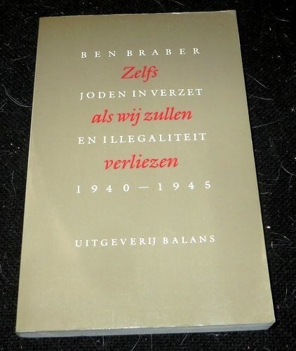 Boek over Joden in verzet en illegaliteit