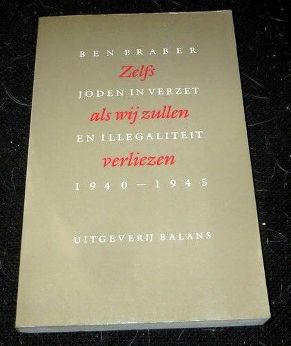 Boek over Joden in verzet en illegaliteit