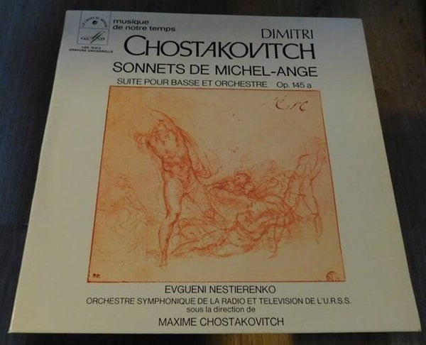 Chostakovitch – Sonnets de Michel-Ange (Suite pour Basse et Orchestre Op. 145a)