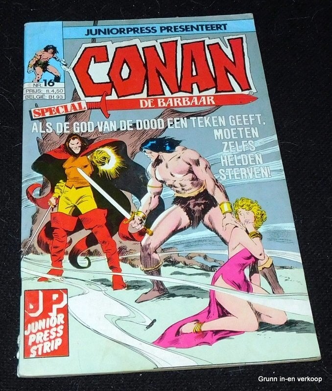 Conan de Barbaar - Special nr: 16 - Als de god van de dood een....