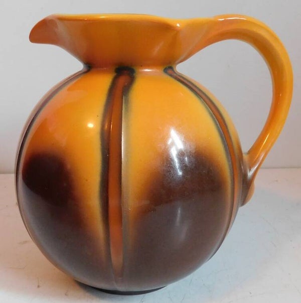 Art Deco keramische Mosa schenkkan