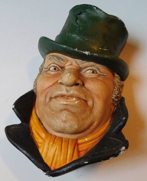 Legend Products ‘Bill Sikes’ Chalkware Mask Plaque Ornament