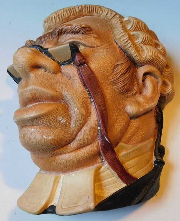 Legend Products ‘Sergeant Buzz Fuzz’ Chalkware Mask Plaque Ornament