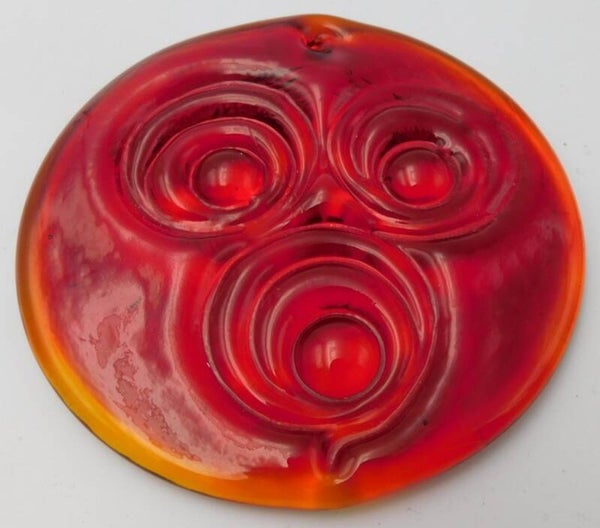 Michael Bang, Holmgaard Red glass suncatcher