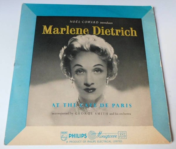 Marlene Dietrich – At The Cafe De Paris