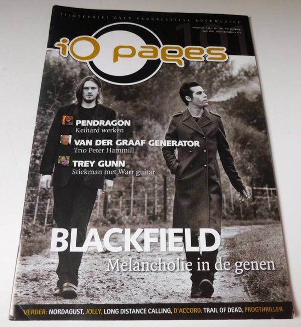 iO Pages: Juni 2011 met o.a. Pendragon, Blackfield en meer..