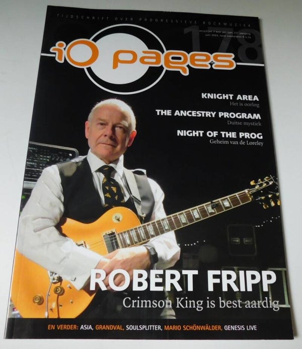 iO Pages: Juni 2022 met o.a. Robert Fripp, Asia, Soulsplitter en meer..