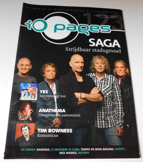 iO Pages: Juli 2014 met o.a. Yes, Saga, Anathema en meer..