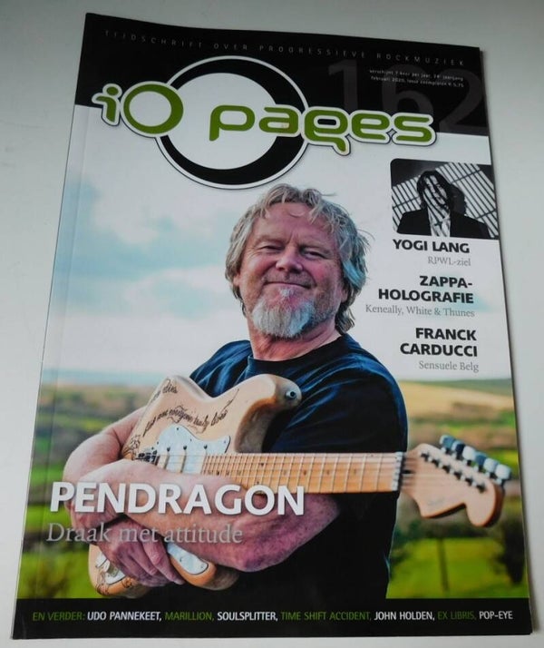 iO Pages: Februari 2020 met o.a. Pendragon, draak met Attitude en meer..