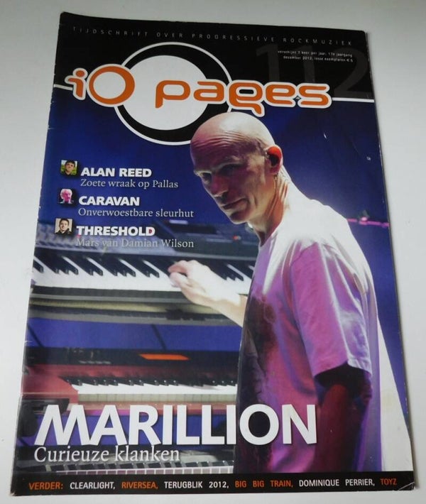 iO Pages: December 2012 met o.a. Marillion, Curieuze klanken en meer..