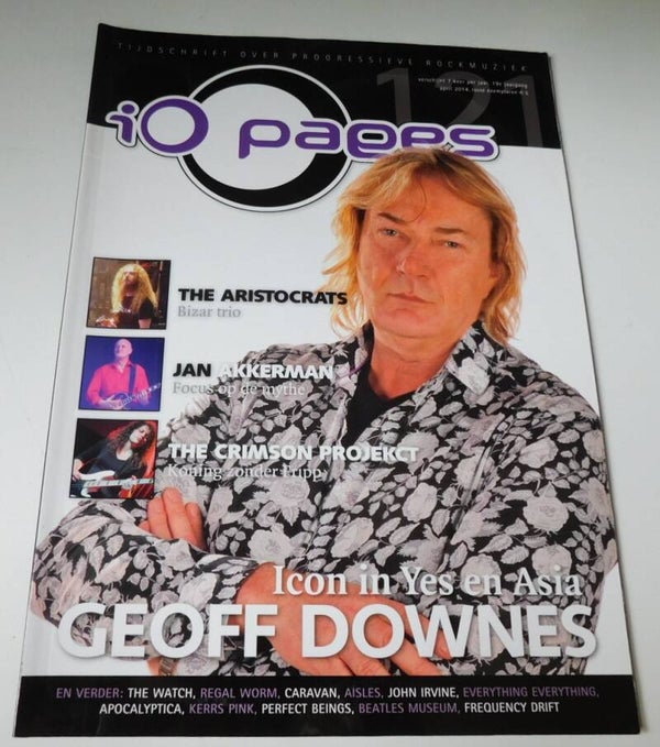 iO Pages: April 2014 met o.a. Icon in Yes en Asia, Geoff Downes  en meer..