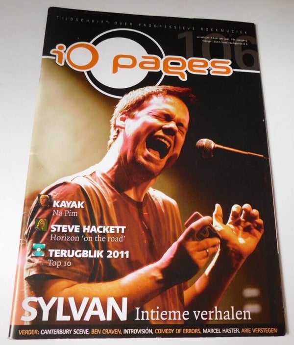 iO Pages: Februari 2012 met o.a. Kayak, na Pim, Sylvan  en meer..