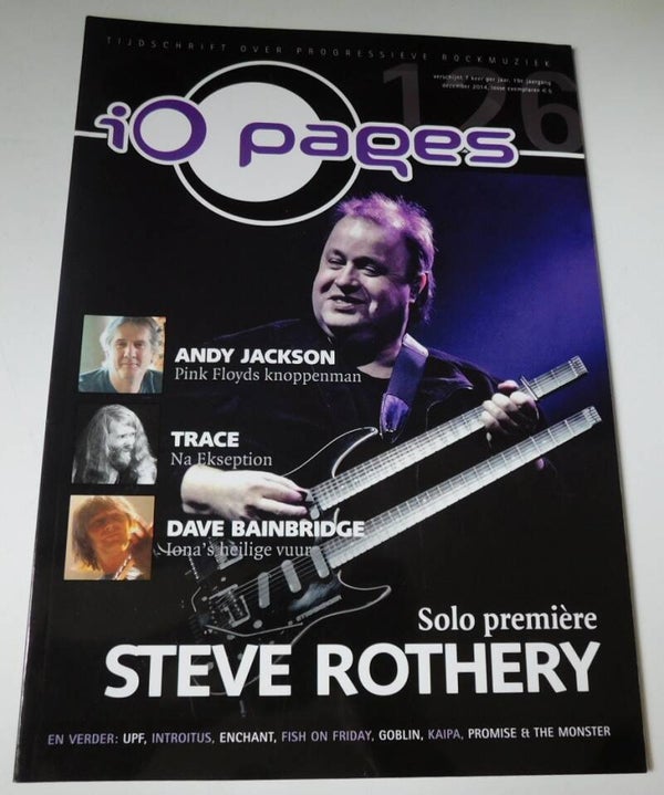 iO Pages: December 2014 met o.a. Solo première “Steve Rothery” en meer...