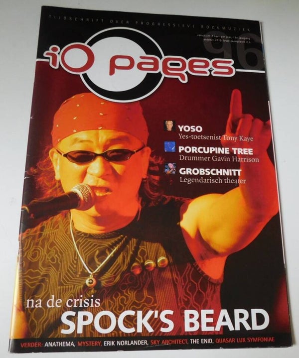iO Pages: Oktober 2010 met o.a. Porcupine Tree, Yoso en meer...