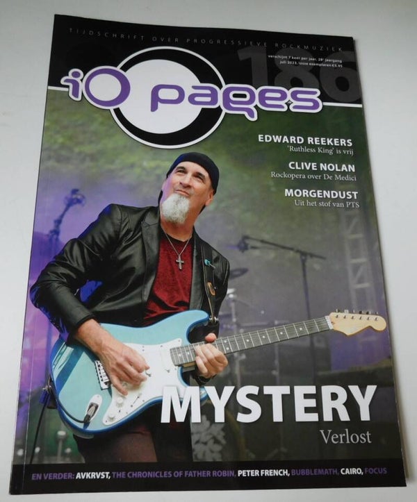 iO Pages: Juli 2023 met o.a. Clive Nolan Rockopera over De Medici en meer...