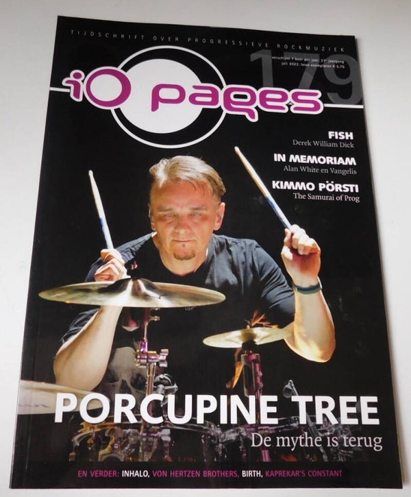 iO Pages: Juli 2022 met o.a. Porcupine Tree is terug en meer...