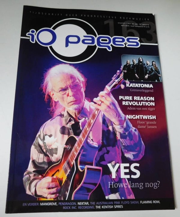 iO Pages: April 2020 met o.a. Katatonia, Yes Howe lang nog? en meer...