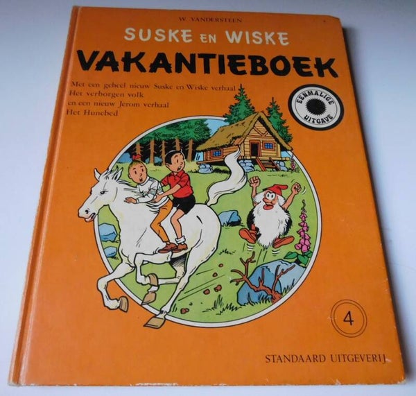 Suske en Wiske - Vakantieboek 4 (HC)