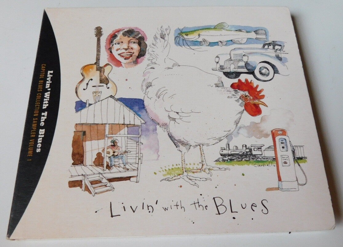 Various – Livin' With The Blues: Capitol Blues Collection Sampler Volume 1