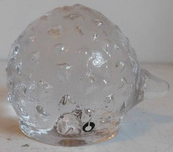 Scandinavisch persglazen Pukeberg Egelsculptuur
