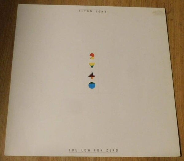 Elton John – Too Low For Zero