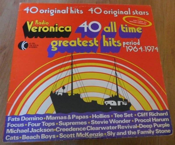 Various – Radio Veronica 40 All Time Greatest Hits (Period 1964-1974)