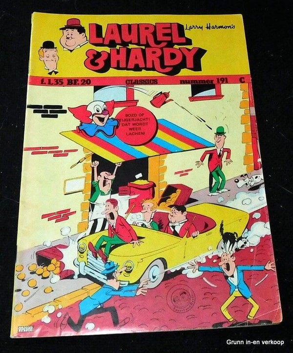 Laurel en Hardy nr. 191 - Wat een rit!