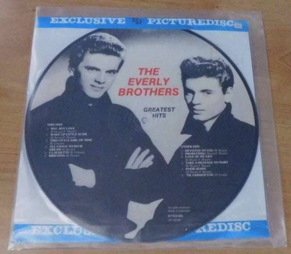 Everly Brothers ‎– Greatest Hits (Picture disc)