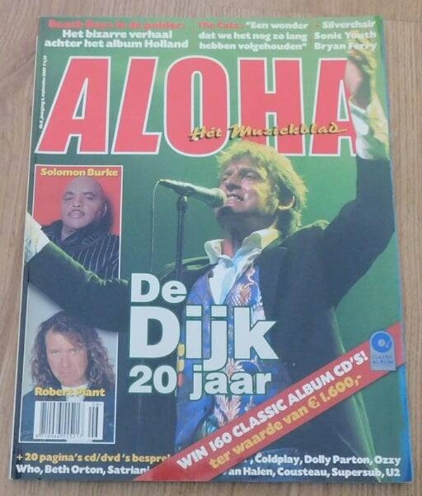 Aloha, Het Muziekblad, met o.a. De Dijk 20 Jaar