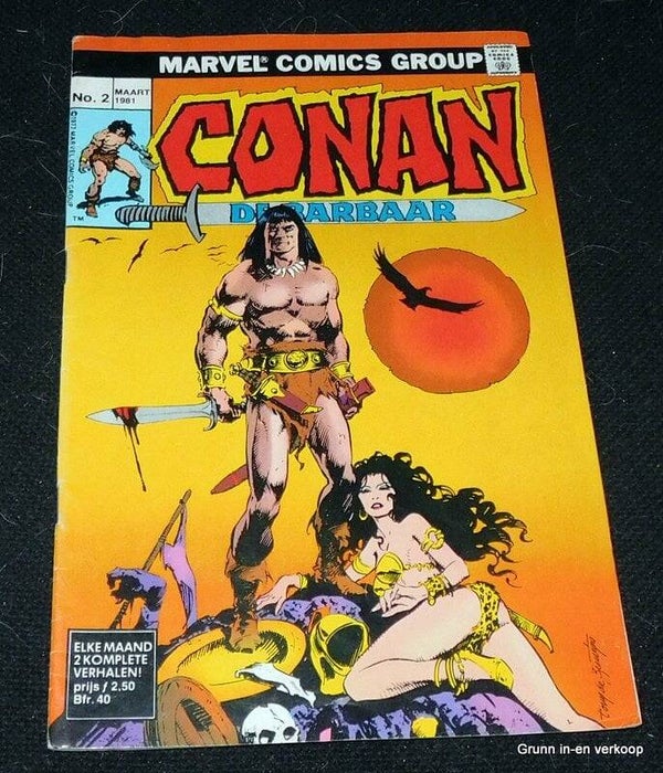 Conan de Barbaar - nr: 2 - De schemerwereld van de grijze god