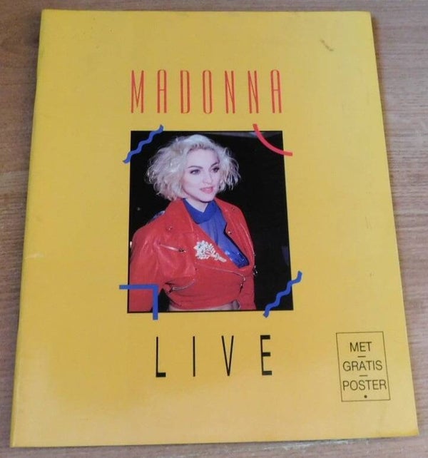 Madonna Live + Poster